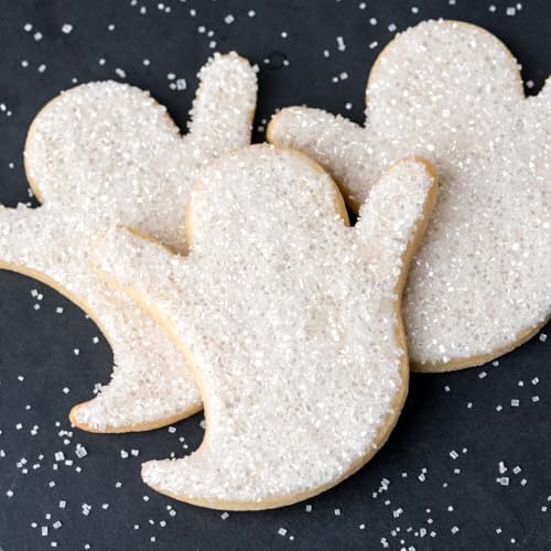 Image of Sweets Indeed White Decorating Sugar - White Sanding Sugar Crystals for Baking & Decorating Cupcakes, Cookies, Cakes & Desserts - Wedding, Holiday & Party Topping - 5.11 ounces