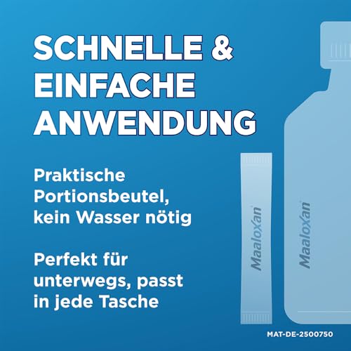 Magen-Gel Maaloxan 25 mVal Suspension zur Linderung von Magenbeschwerden