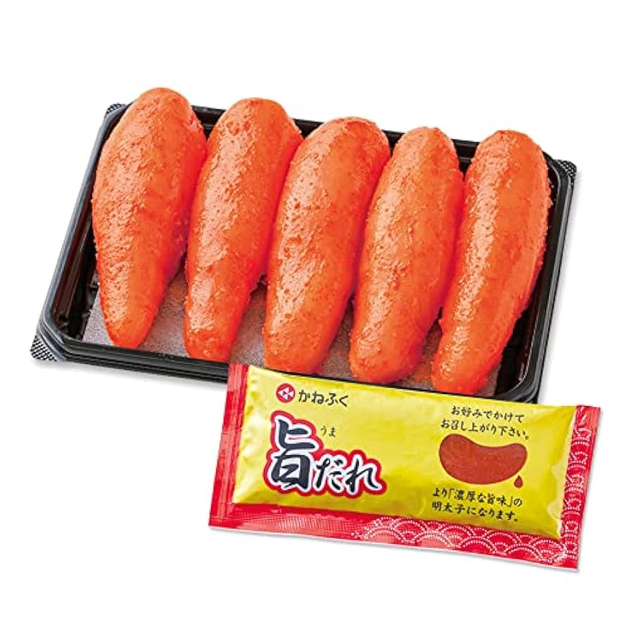Amazon | 【公式ストア】かねふく 無着色旨だれ付き辛子明太子