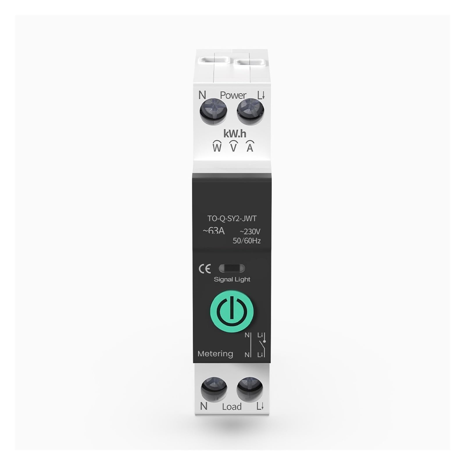 Disjoncteur 1-63A pour éviter les surcharges par protection surintensité sous-tension à distance