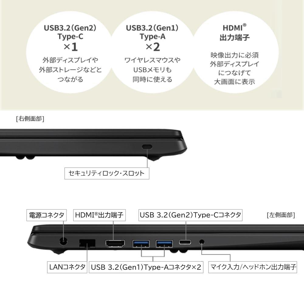 Amazon.co.jp: dynabook ノートパソコン PZ/LY 【15.6型 スタンダード