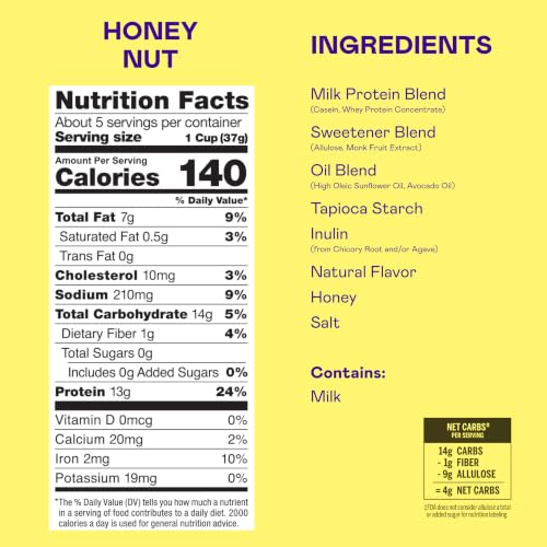 Image of Magic Spoon Honey Nut Cereal, 1 Box (Pack of 2)