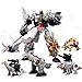 LUSTAR Transformers Generations Power of The Primes Voyager Class Grimlock Combiner 5 En 1 Aleación Metel Dinobot Figura De Acción