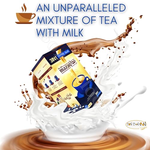 Bebida instantánea de té latte 3x1 natural 12 sachets miniatura 4