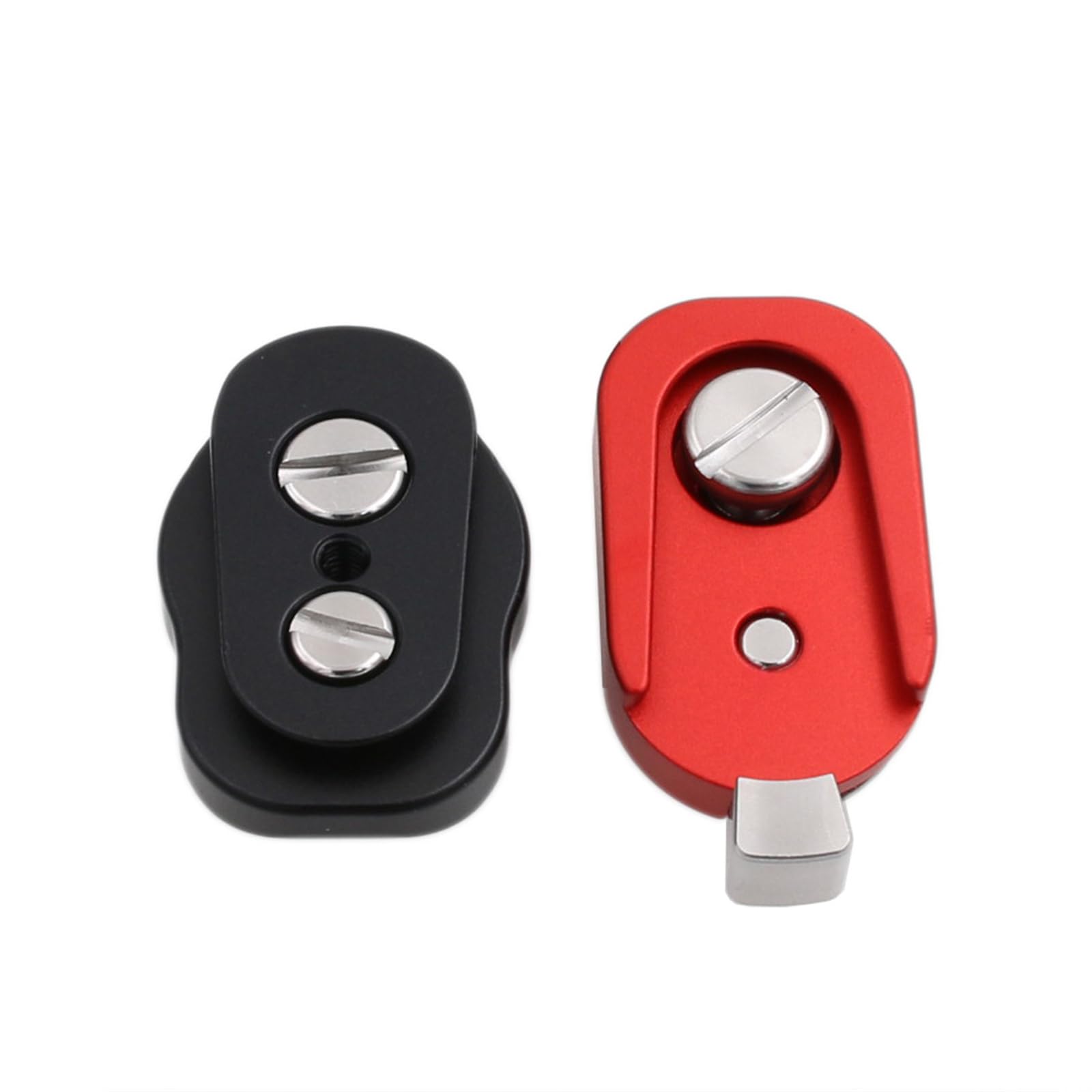 HangTon Staffa di montaggio a sgancio rapido per monitor fotocamera ARRI RED motore di messa a fuoco wireless da 3/8" 1/4 vite (rosso)
