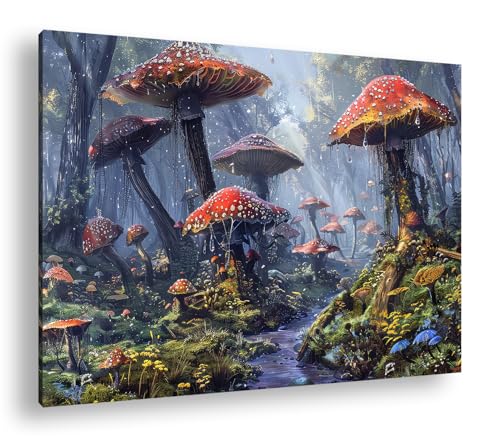 Forêt mystique deyoli pour transformer un mur vide de salon