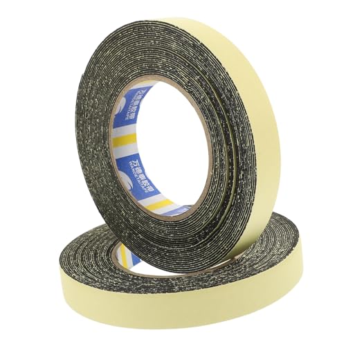 HONITANO 2ボリューム片面粘着 吸音フォームテープ スポンジシーリングストリップ 防音 防風 密閉 用 家 窓 ガラスドア 引き戸対応