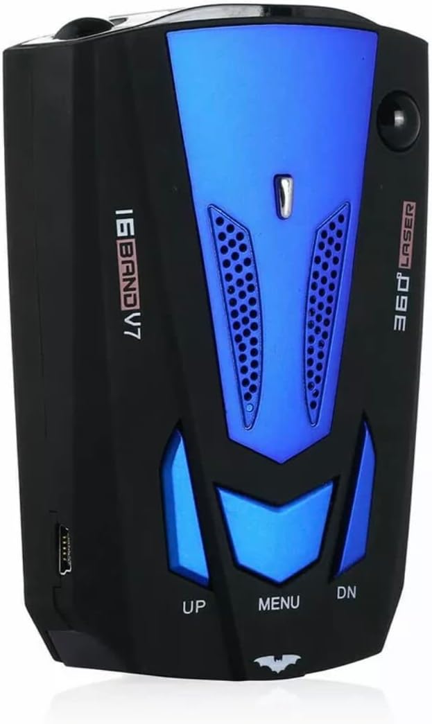 Car V7 16 Band 360Angle AntiPolice GPS Camera Laser Radar