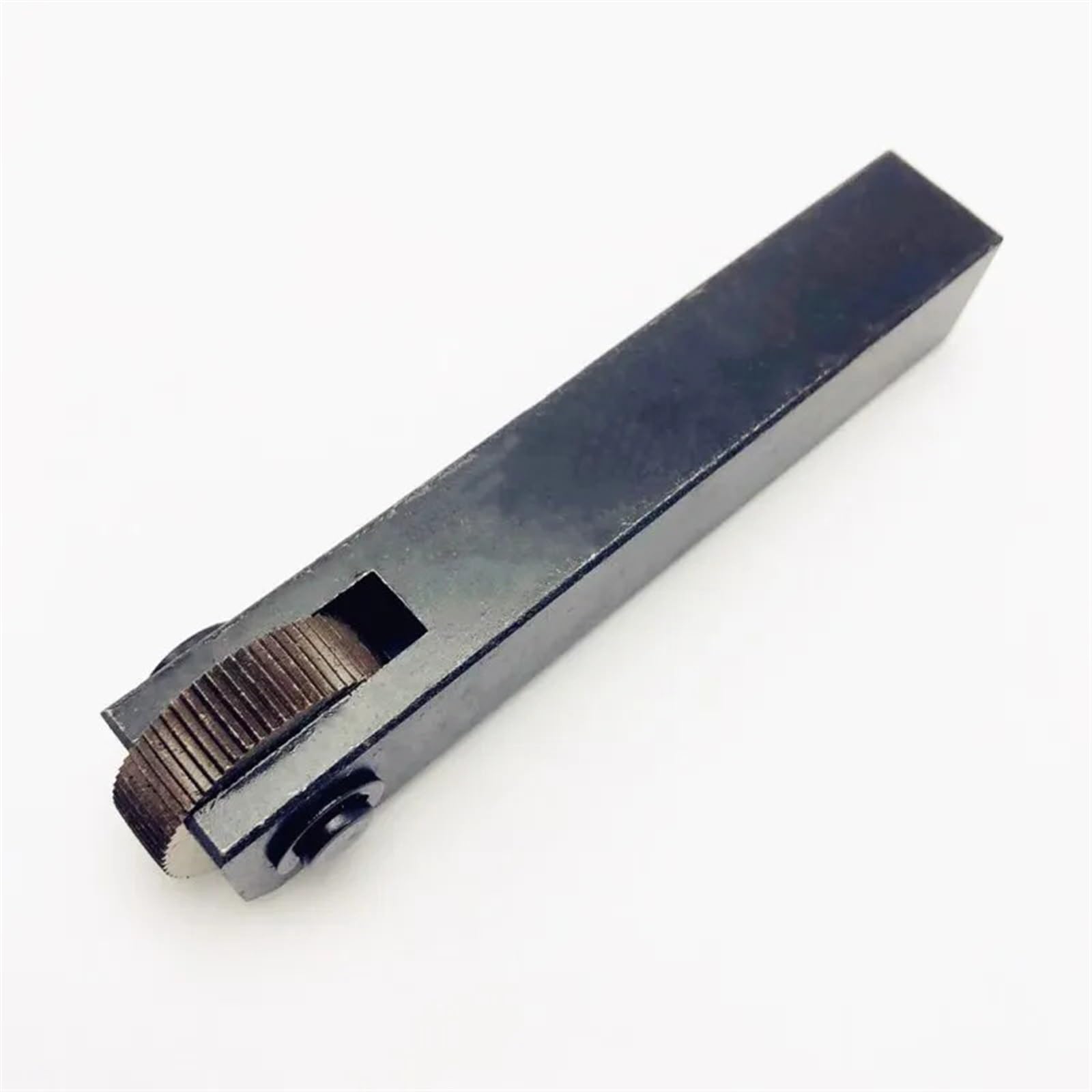 Rändelwerkzeug 26 mm HSS Doppel-/Einzelrad-Rändelsatz mit linearer Teilung 0,4 mm – 3,0 mm Prägerad netzförmiges Rändelwerkzeug(1Set Single Wheel,0.4mm)
