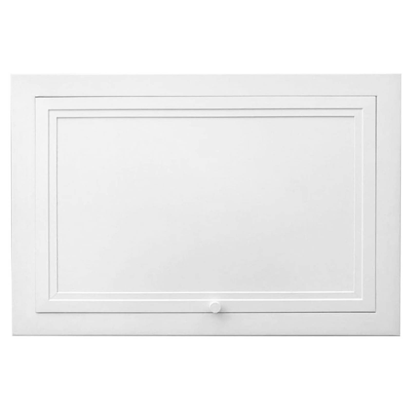 Trappe d'accès pour cloison sèche avec poignée rotative en aluminium