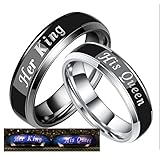 ➊ ┎ Zwei Trauringe, Eheringe, Partnerringe. Gratis Gravur im Inneren des Ringes (Mit ihrer individuellen und persönlichen Wunschgravur)