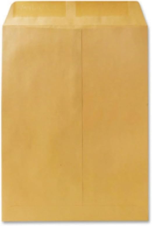 Quality Park Large Format/Catalog Envelopes, Gummed, Brown Kraft, 9 x 12, 250 per Box, (QUA41460)