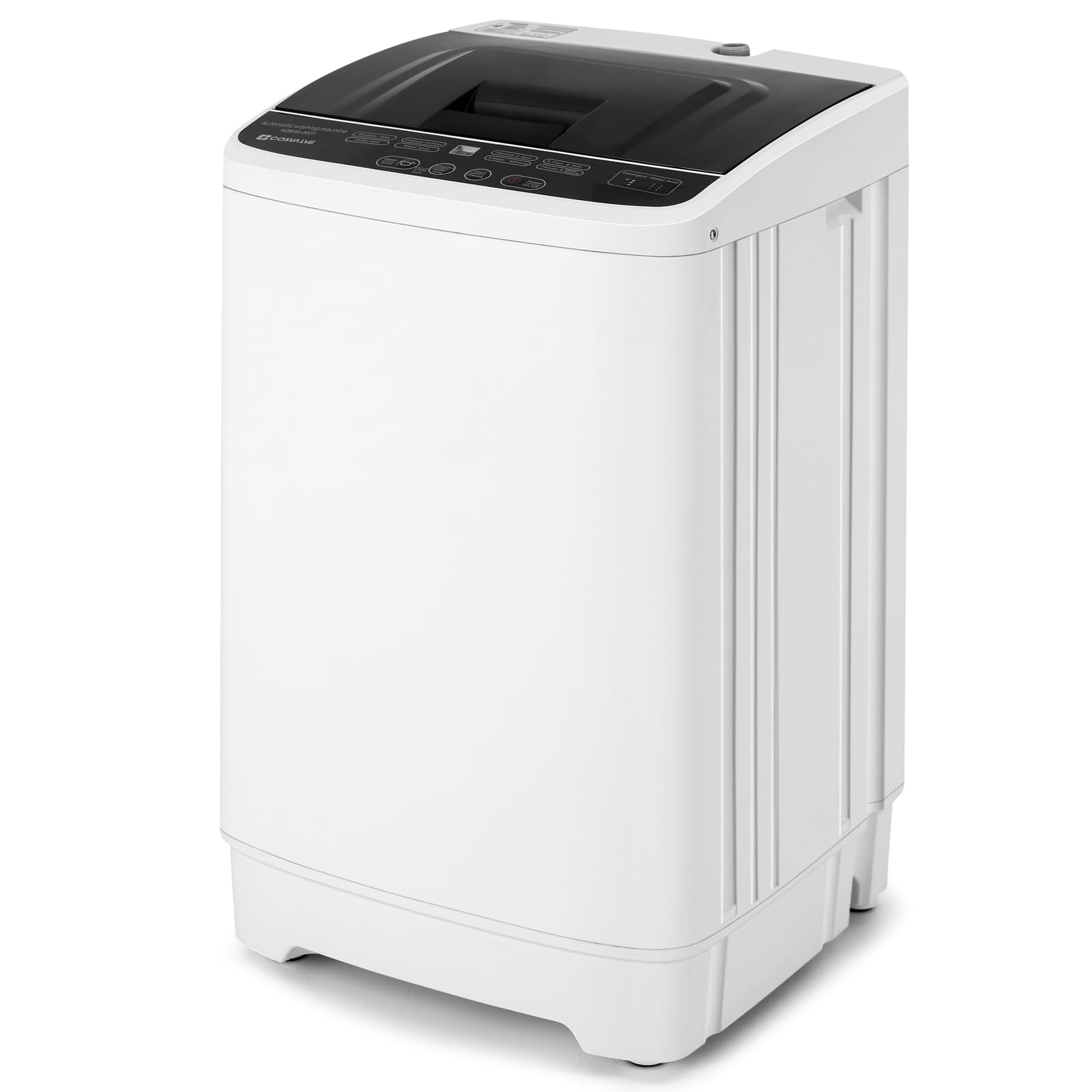 Fully Automatic Washing Machine 2 IN 1 with Drain Pump, 3.5 KG Washer & Spin Dryer For Dorms Apartments College Rooms Camping(8 Program, 6 Water Levels)[Energy Class A+]