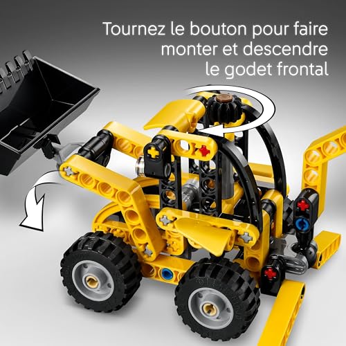 Lego Le Tractopelle 42197 Lego La Boite - vue 3