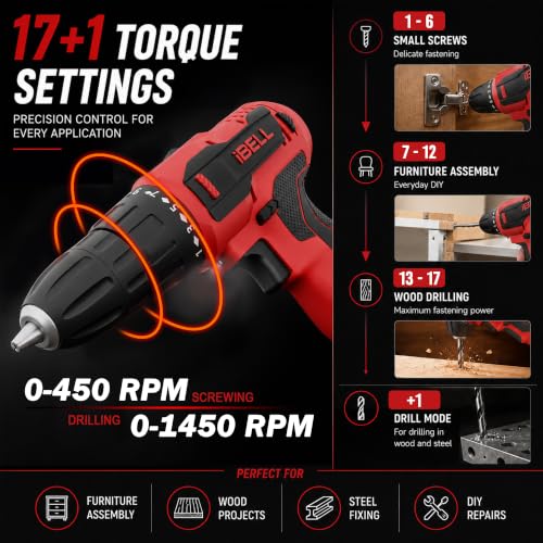 IBELL 12V Cordless Drill CD12-74 - Image 3