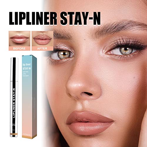 Touche 3 Peel Off Lip Liner Plump Lip Lines Lip Liner Show Lip Color Does Not Take Off Makeup Peel Off Lip Liner 5ml Brow Enhancing - Image 4