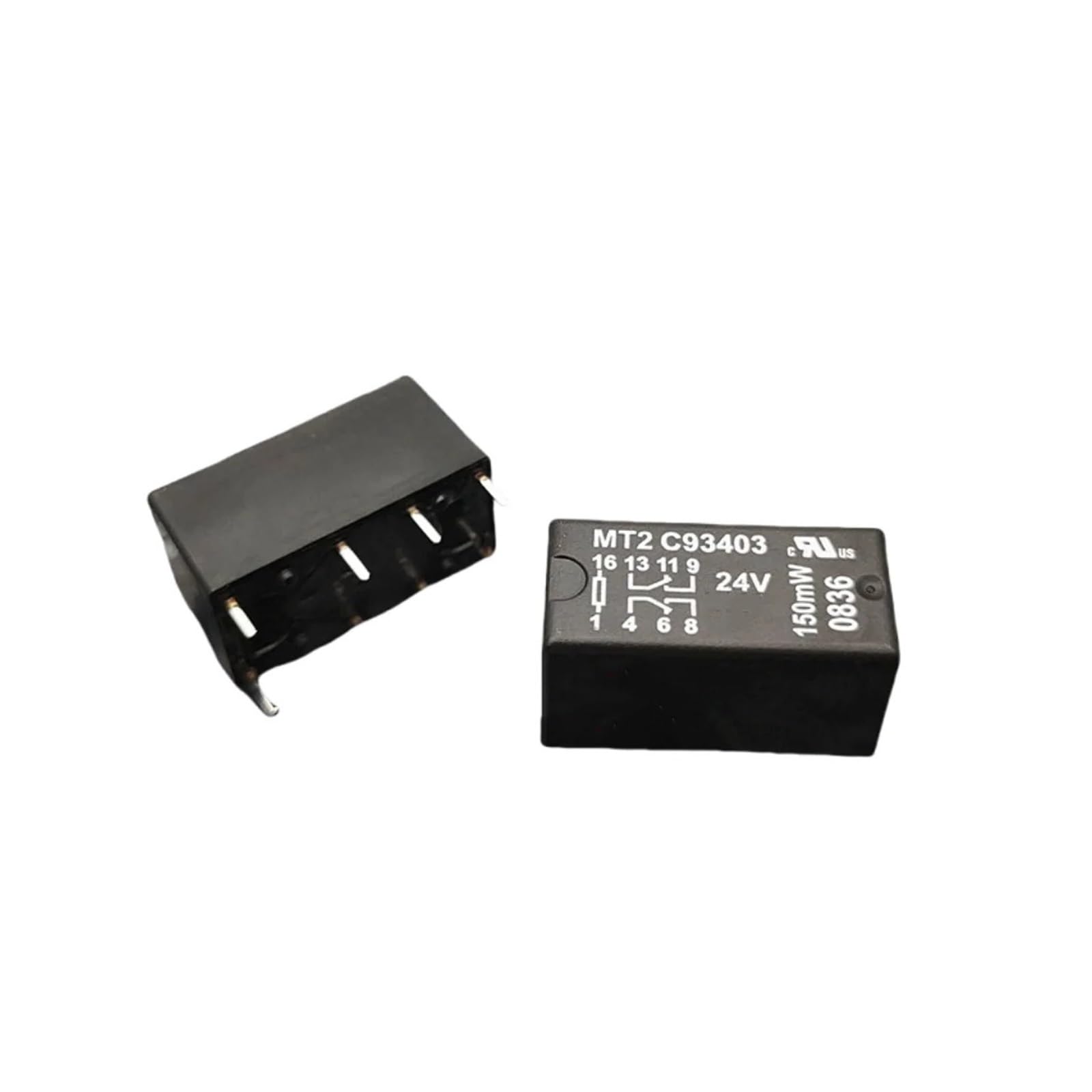 AARTERZZA 5 x MT2 C93403 24V 8 Pin 24V DC Relay MT2C93403