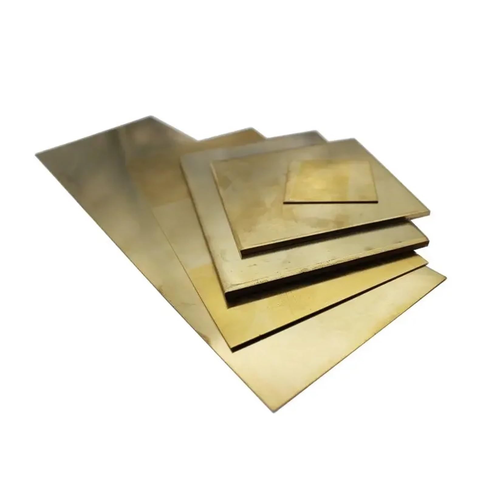 Kupferplatten Messingplatten-Blattpolster 0,5~6 mm(Thickness 5mm,100x200mm 1pc)