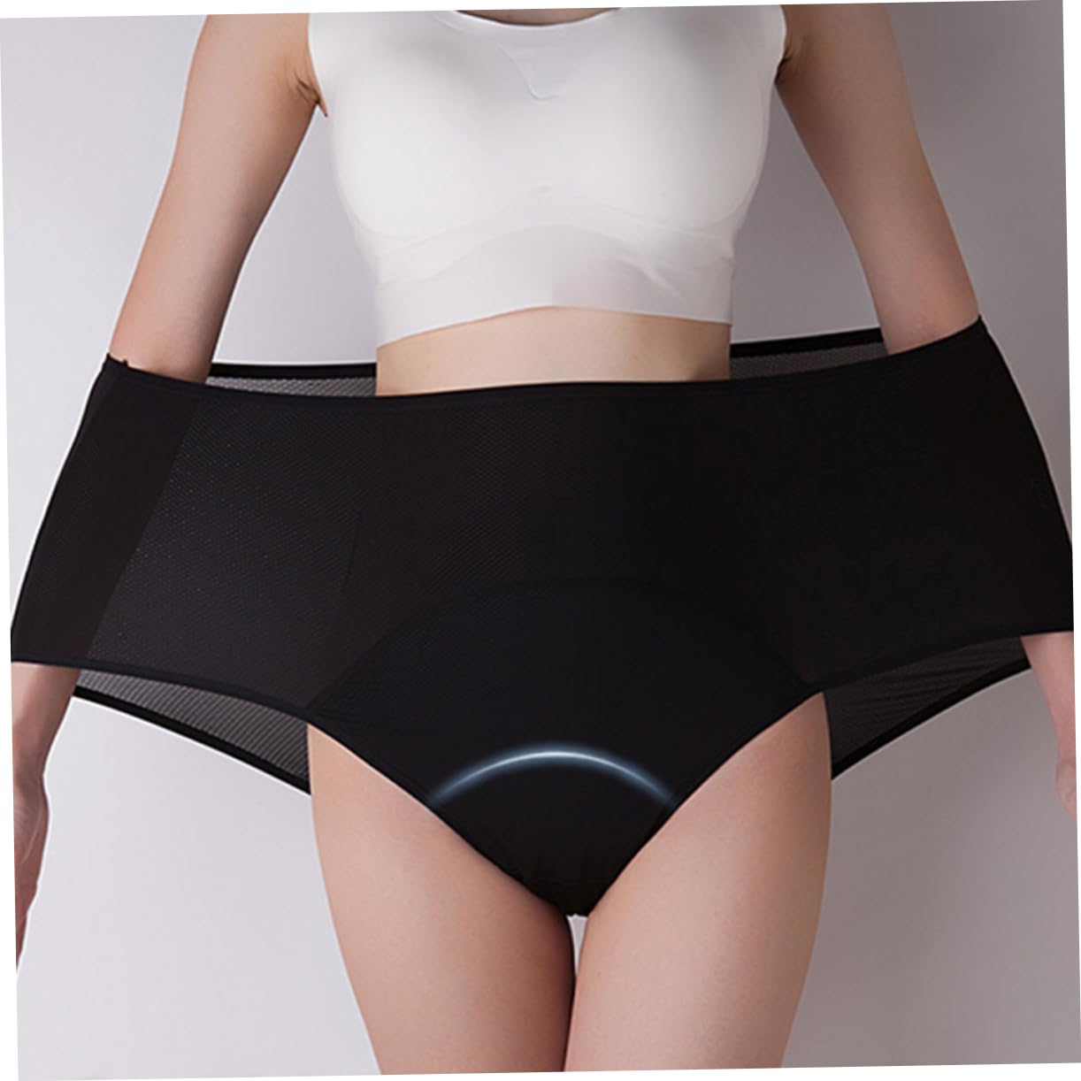 Cabilock 4piezas Bragas Menstruales Para Mujer Conjunto De Protección Alta Comodidad y Estilo Para Periodo Menstrual Talla