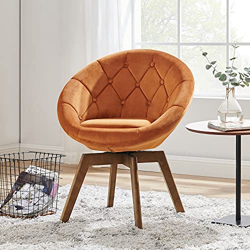 Volans Mid Century Modern Swivel Accent Chair