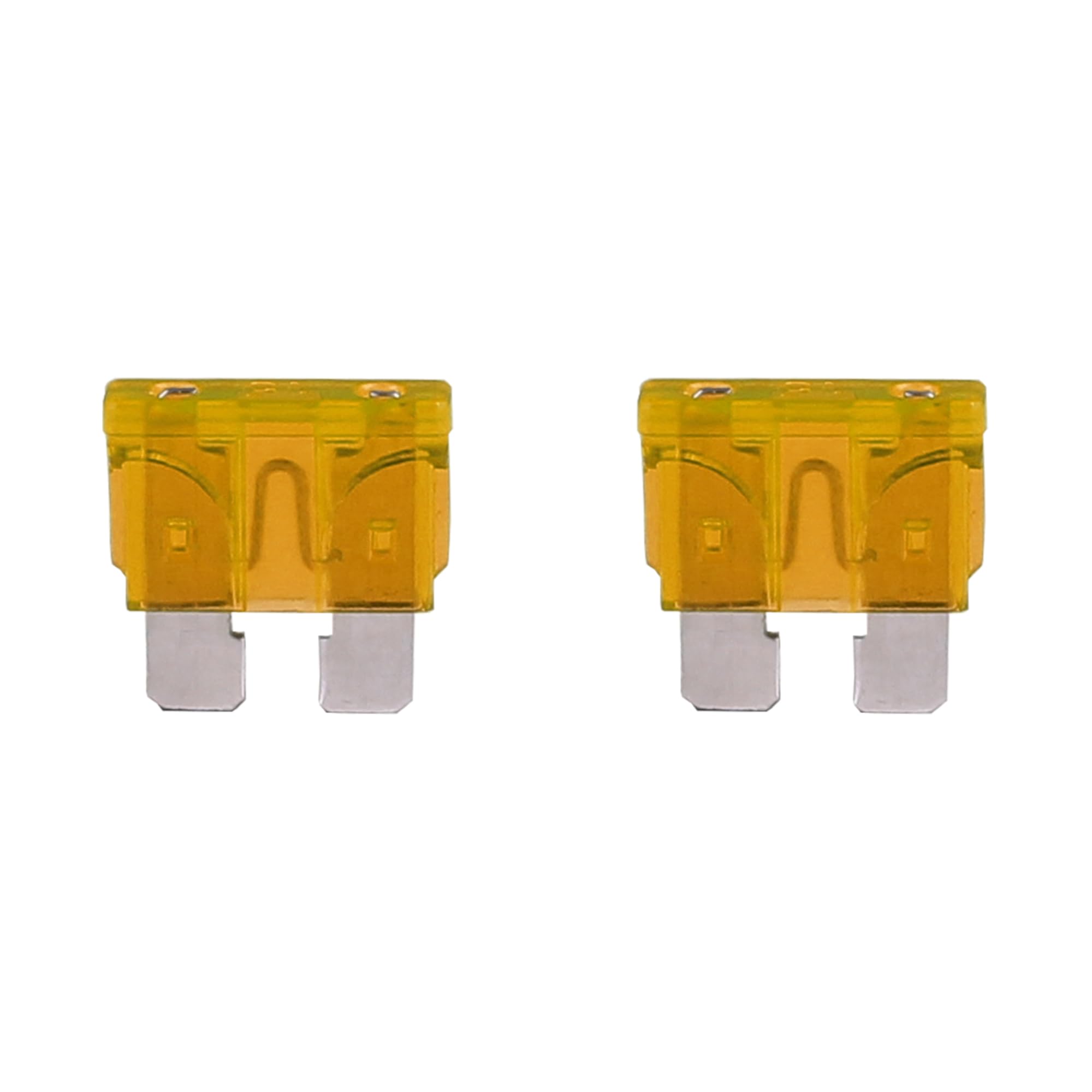 Car Fuses, 2Pcs Standard Blade Fuses 5A for Car Boat RV Truck Motorcycle (Orange 5 Amps)