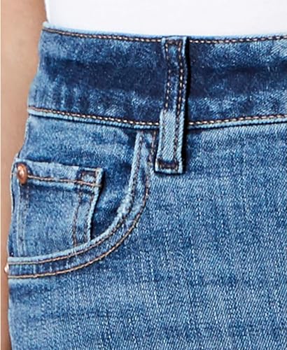 Mia High Rise Cropped Straight Leg Jeans Lyon 254