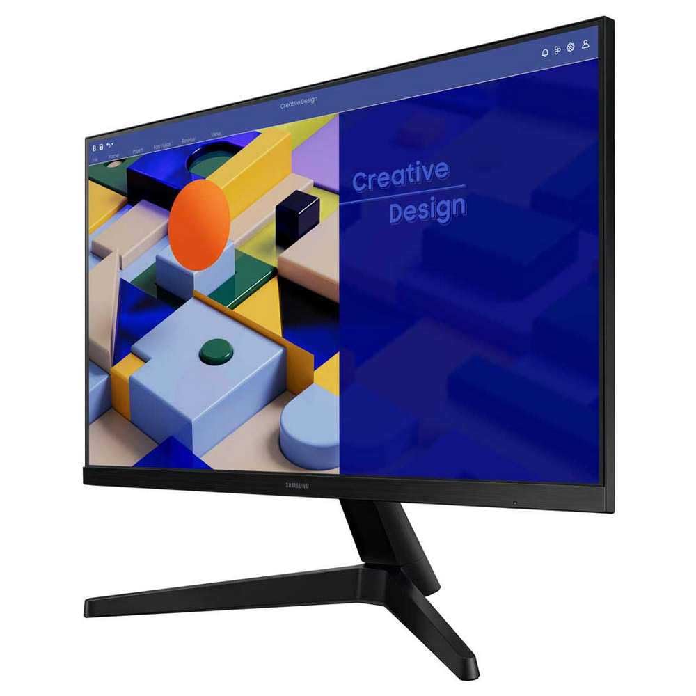 Samsung Ecran PC Gaming S31C 24" 75Hz - 5ms, Dalle IPS, FHD (1920 x 1080), 1000:1, 250 cd/㎡, Eye Saver Mode, AMD FreeSync, HDMI, VGA