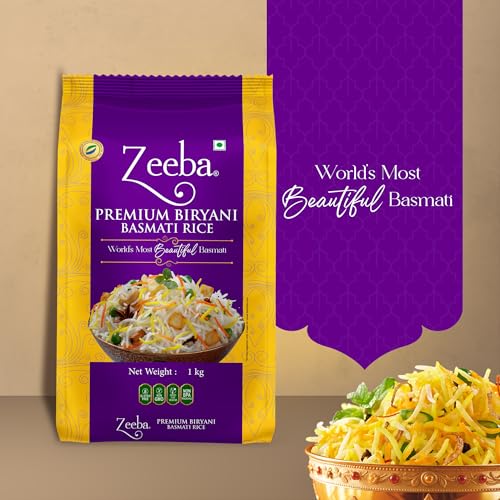 Image of Zeeba Premium Biryani Basmati Rice - 1 KG