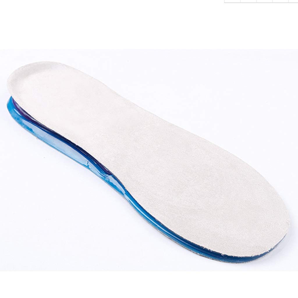 EDDGE 1 par de Plantillas ortopédicas for Zapatos Deportivos Suaves de Gel Antideslizante de Silicona for Masaje con Soporte de Arco, Plantilla Unisex (Size : 33-37)