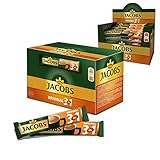JACOBS 3-in-1 Instant-Kaffee, 60 Stäbchen, Einzelportionen