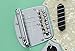 Fender Bridge Assembly for Classic Series '65 Mustang and Jag-Stang Electric Guitar, Chrome