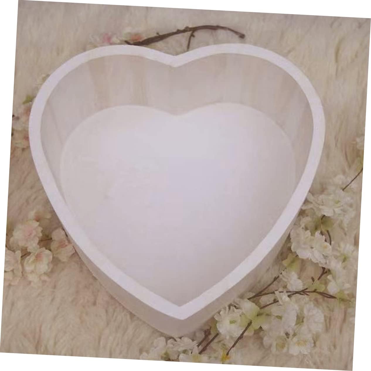 Abaodam 1pc Love Photography Props Newborn Girl Gifts Babyboy Baby Gifts Baby Basket Gift Posing Case For Newborn Baby Photography Prop Baby Posing Case Child White Wood Wooden - View #6