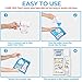 Delamu Freezer Packs, 8 Pack Ice Pack for Lunch Box Reusable & Long-Lasting Ice Pack Easy Fill Ice Packs for Coolers Leak-Proof Ice Packs Lasts 8-10 Hours for Lunch Bags and Coolers, 7.1in x 7.1in