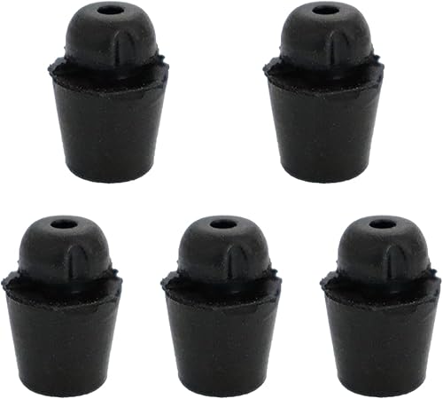 Miniatura 1 de AGP.1978 5 piezas de parachoques para puerta de parachoques con ojales de goma para sobrellenado de vehículos 8219128010 Tapón de goma compatible