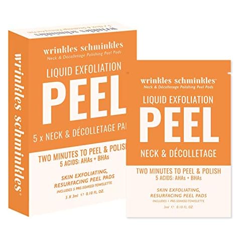 Wrinkles Schminkles Neck & Decolletage Polishing Peel Pads, Pack of 5 Cover