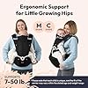 BabbleRoo Grow Carrier – Safety-Certified 6-in-1 Toddler & Baby Carrier with Hip Seat, Ergonomic & Adjustable Toddler Carrier 7-50 lbs with Hip Support, Hood for Sun Protection, Newborn to Toddler #3