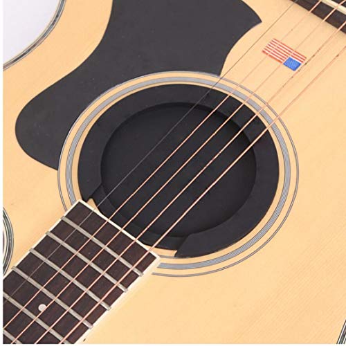 Guitar Acoustic Soundhole Cover Rubber Guitar Screeching Halt Terugkoppeling Reducer Buster 8.6cm Black S, gitaar… - Image 6