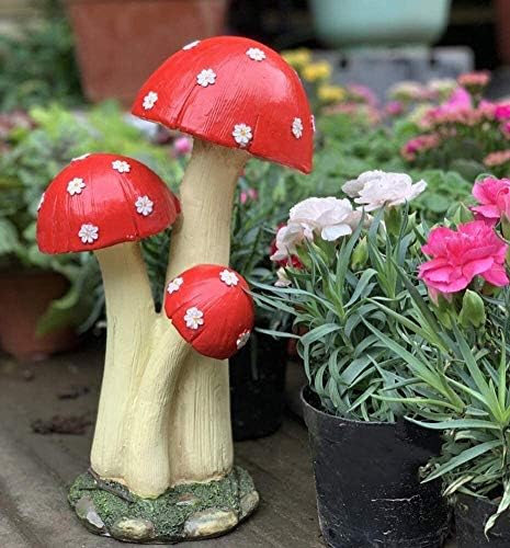 小島秋彦 シナノキ アクリルペイント マッシュルームスタンド 木彫り