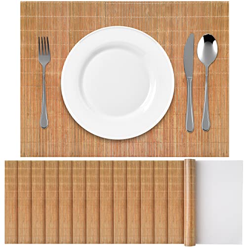 Set de table jetable bambou pour repas de cuisine conviviale - 2