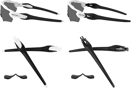 GOHIN Juego de 2 patillas de repuesto para gafas Oakley Radar EV PathPitchAdvancer