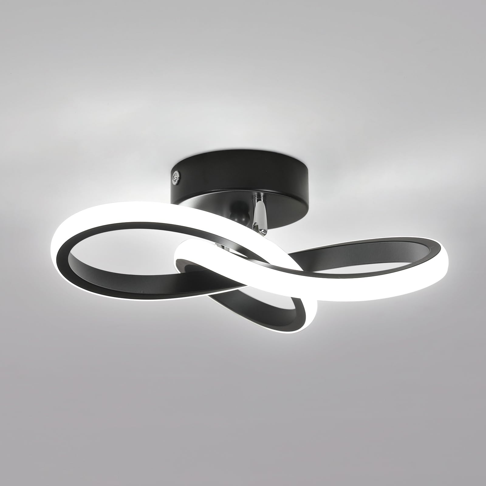 Lampada Soffitto LED Comely A Forma Di Fiore - 22W 2500lm, Bianco Freddo 6500K | Per Interni Moderni - Foto 13