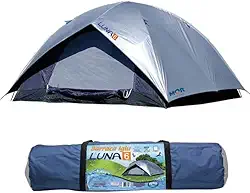 Barraca Luna para 6 Pessoas – Resistente à Chuva, Ventilação Dupla, Ideal para Camping e Praia