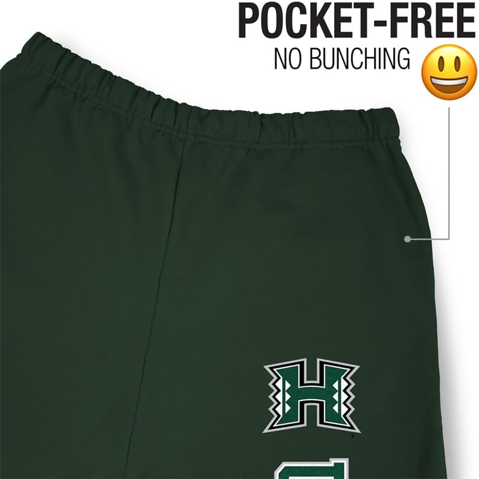Official Collegiate Vertical Text Mens Jogger Sweatpants Collection 3