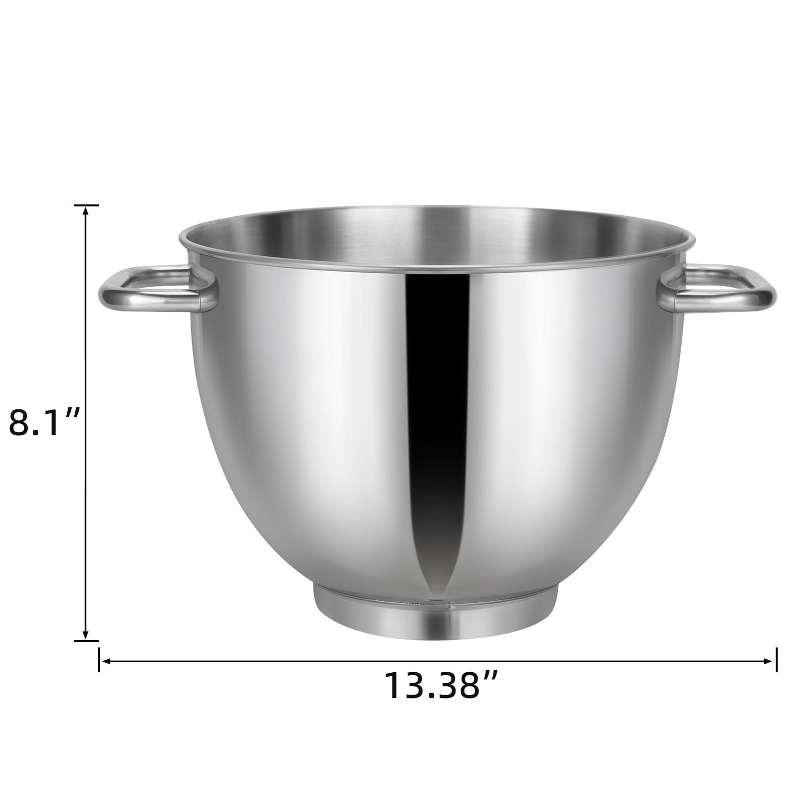 Amazon.com: ZACME 8.4QT Capacity Stainless Steel Bowl 8.4QT Stand