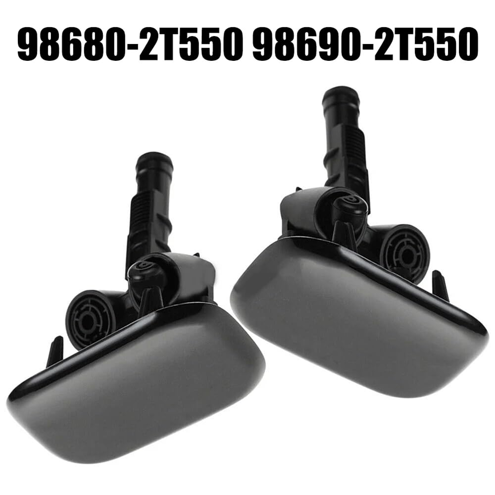 1 Paio di Coppie per Paraurti Anteriore Proiettore di Proiettori del Prolumino cap di Copertura Dell'ugello per Optima K5 2014 2015 98680-2T550 98690-2T550