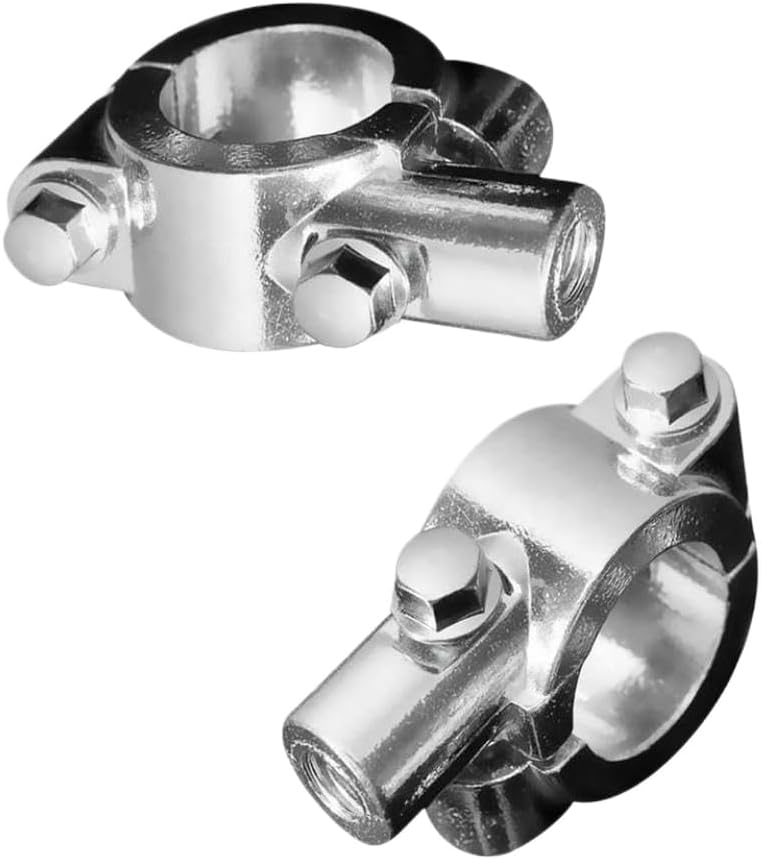 Motorcycle Handlebar Mirror Clamp Mounting Bracket 0mm 7/8inch