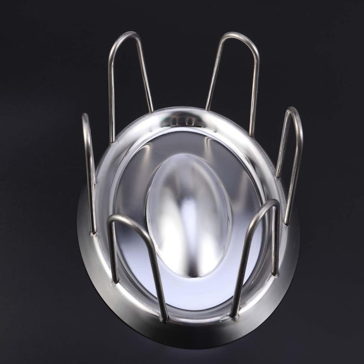 Stainless Steel Reptile Food Bowl Tortoise Feeding Tray Railing Shape Pet Supplies Turtle Bowl