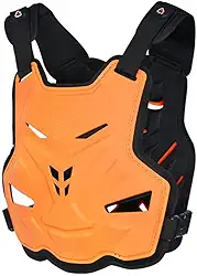 DUHAN Colete de armadura de motocicleta, proteção para motocicleta, protetor de peito e costas de motocicleta, colete de corrida de motocross, equipamento de proteção