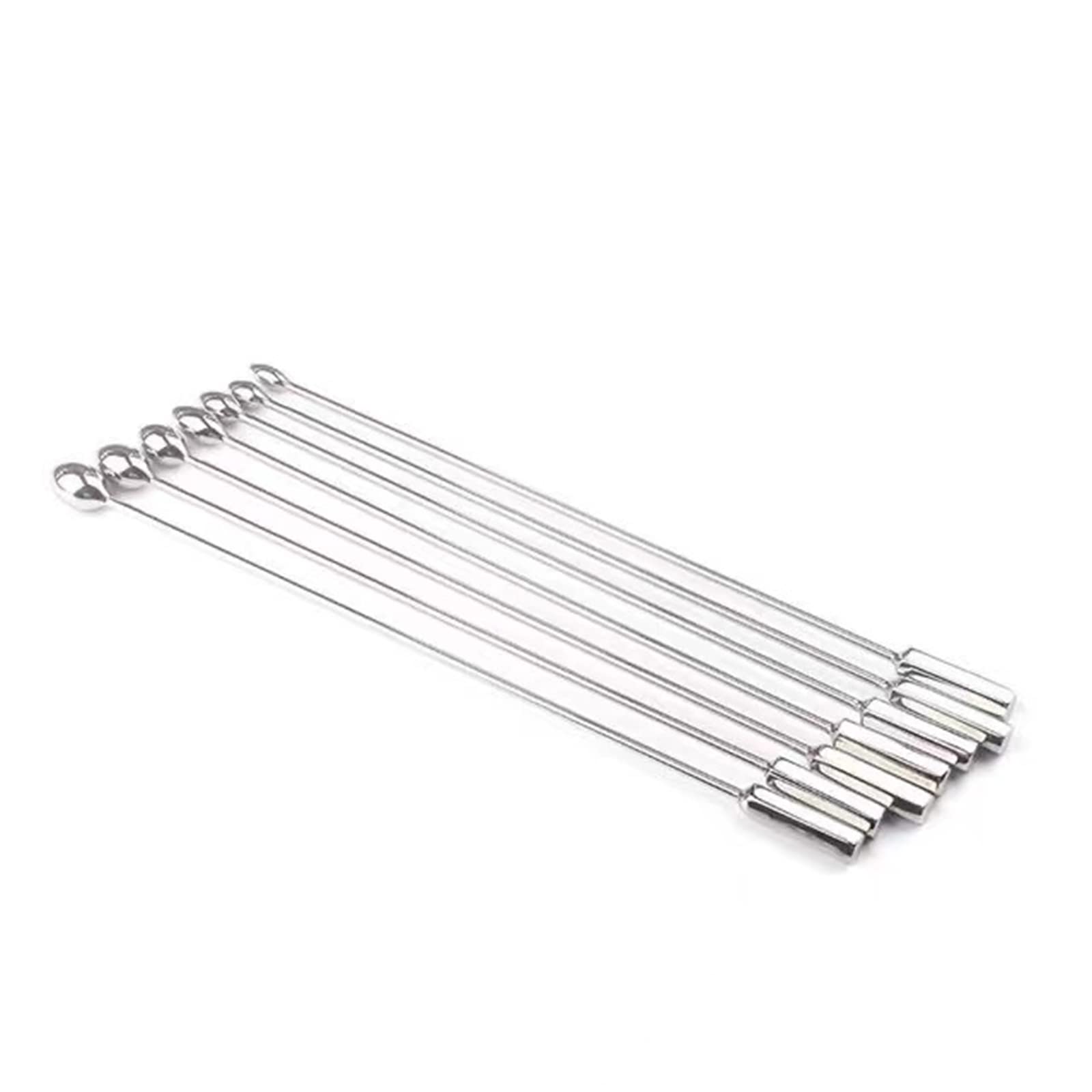 Sex Toys - Catheters & Sounds 7-piece Set Urethral Plug Urethral Dilator Male Metal Penis Dilator Rod Urethral Obstruction Cock Expansion Masturbation Sex Toy