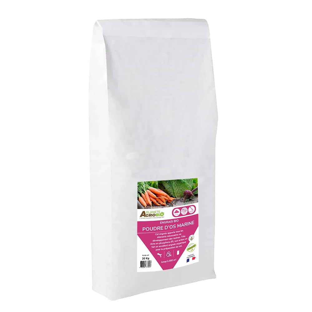 Engrais bio poudre d’os marine (20 Kg)